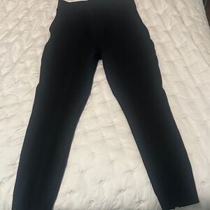 SPANX Black Leggings with Red Tag